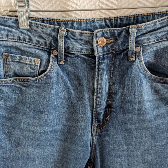 H&M & Denim Vintage Slim High Waist Jeans Medium Blue Wash Size 8 Casual - Picture 4 of 10